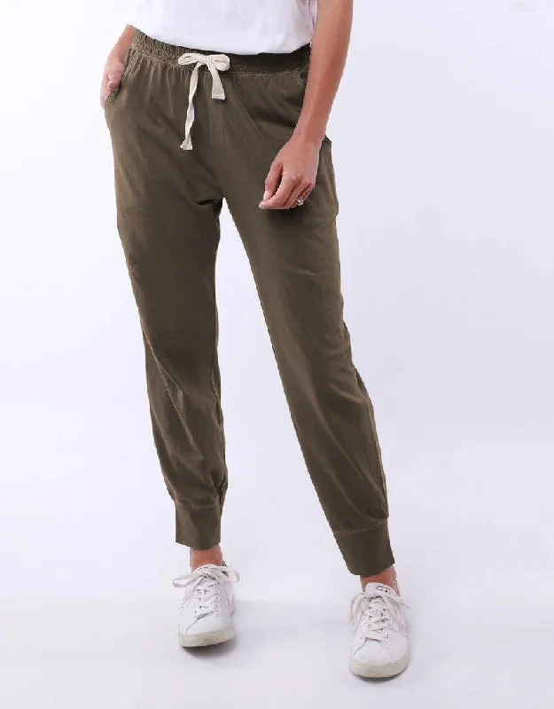 Mermaid - Style Women Dress with a Fitted Silhouette for Special OccasionsWash Out Lounge Pants - Khaki