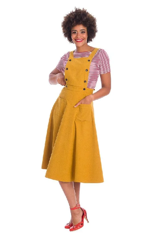 Sheath Women Dress with a Tailored Fit for a Professional LookLifes A Peach Pinafore Dress