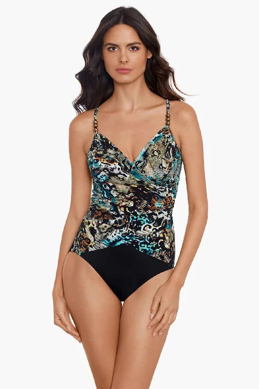 High - waisted women swimwear for a retro and flattering lookPosh Mosh Louise One Piece Swimsuit