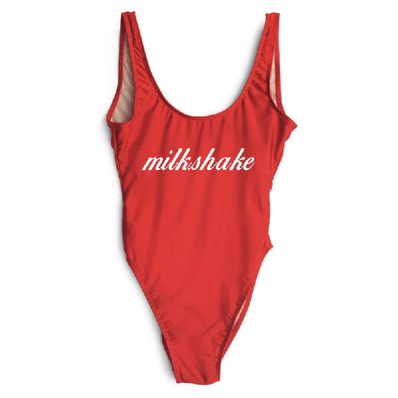 Ruched women swimwear with fabric gathers for a slimming effectMILKSHAKE [SWIMSUIT]