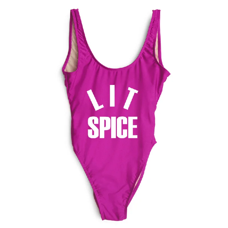 Neon - colored women swimwear to stand out on the beachLIT SPICE [SWIMSUIT]