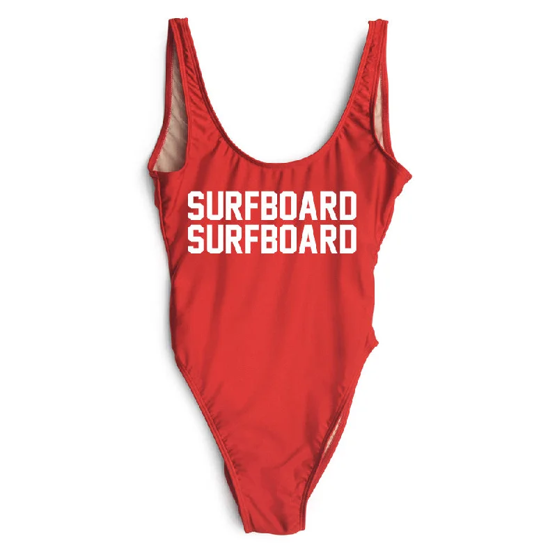 One - piece women swimwear with cut - outs for a stylish and modern appealSURFBOARD SURFBOARD [SWIMSUIT]