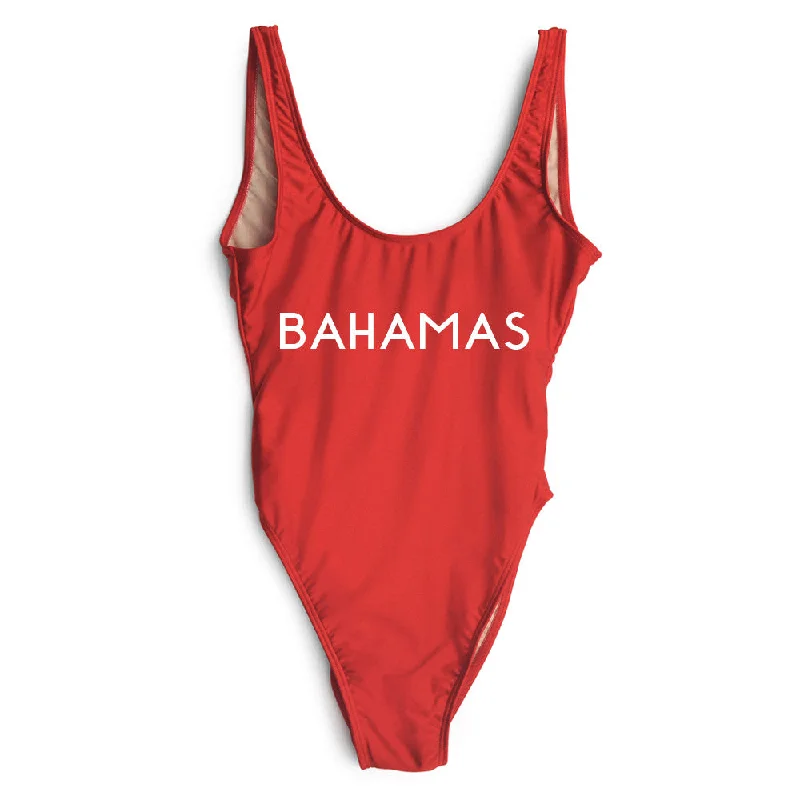 Push - up women swimwear to enhance the bust for a more confident beach lookBAHAMAS [SWIMSUIT]