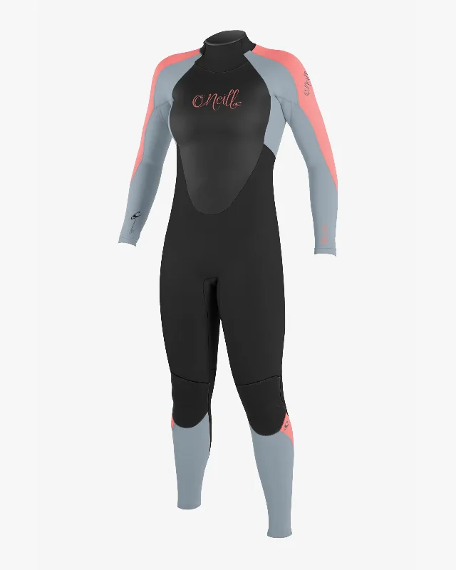 High - performance women swimwear with quick - drying fabric for active swimmersWomen's Epic 3/2MM Back Zip Full Wetsuit