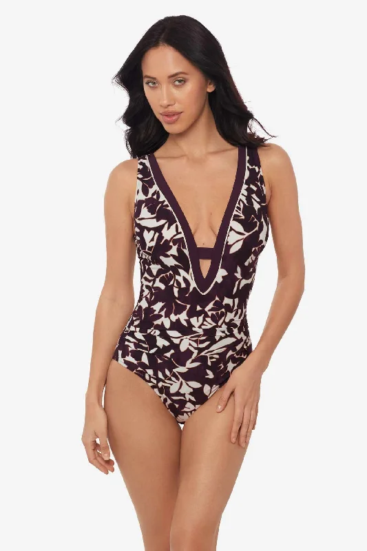 Lace - trimmed women swimwear for an elegant and romantic touchMartinique Tess One Piece Swimsuit