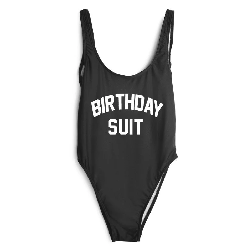 Bikini women swimwear with adjustable straps for a customized fitBIRTHDAY SUIT [SWIMSUIT]