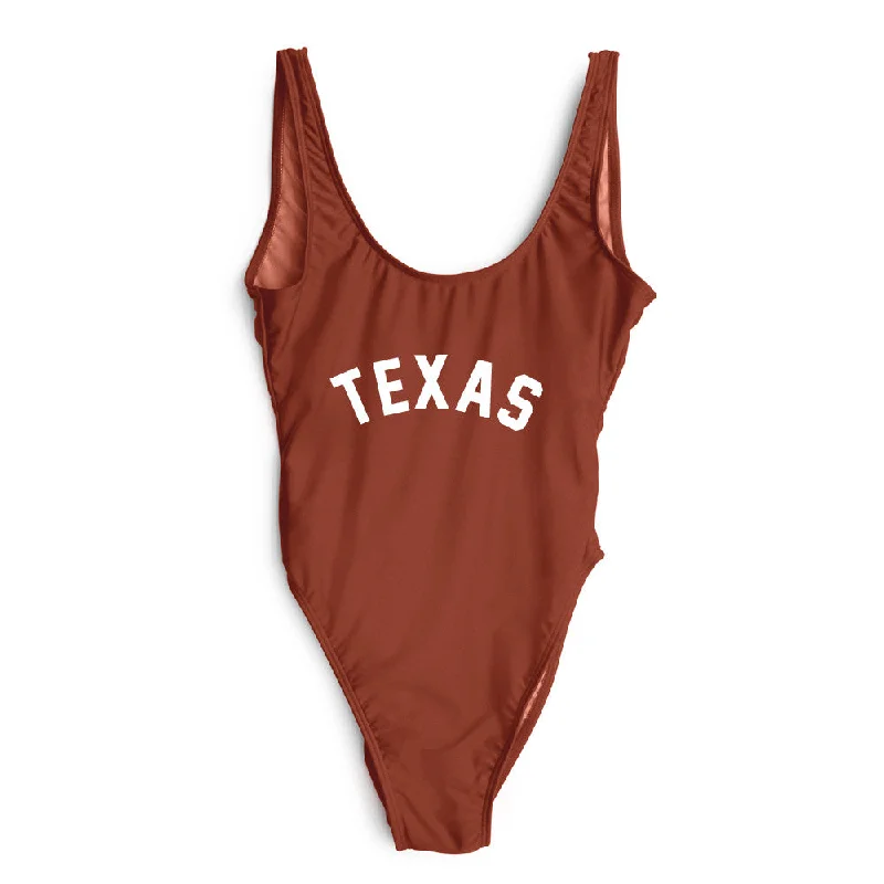 High - waisted women swimwear for a retro and flattering lookTEXAS [SWIMSUIT]