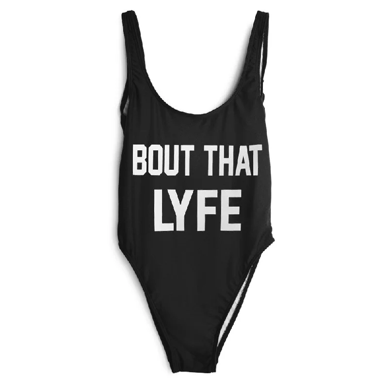 Rash - guard women swimwear for sun protection during water sportsBOUT THAT LYFE [SWIMSUIT]