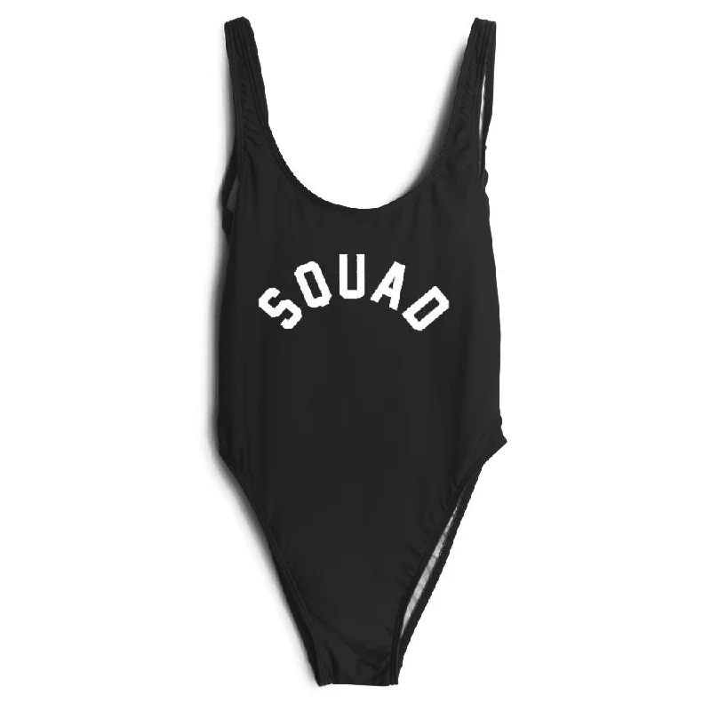 Push - up women swimwear to enhance the bust for a more confident beach lookSQUAD [SWIMSUIT]