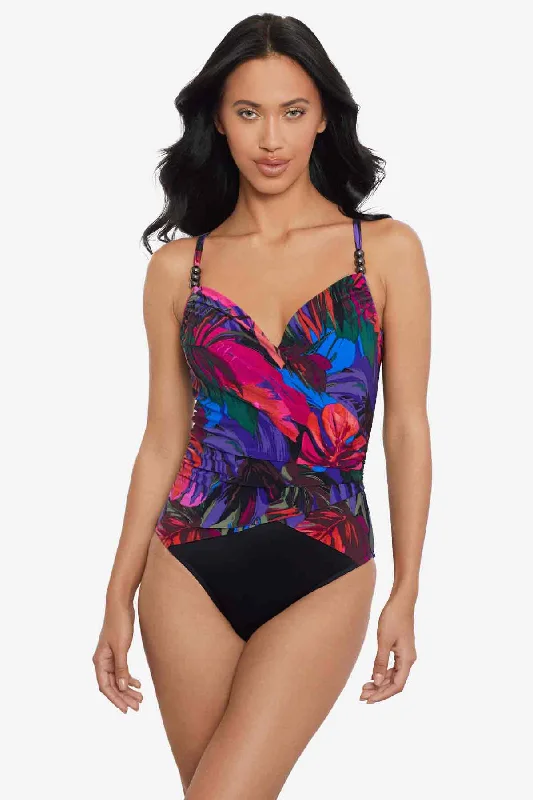 High - waisted women swimwear for a retro and flattering lookSummer Lovin Louise One Piece Swimsuit