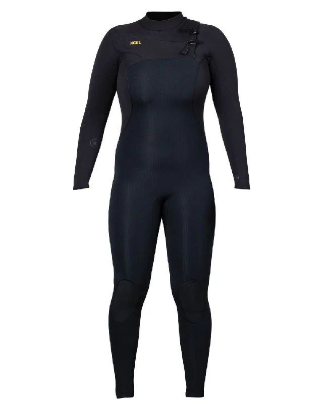 Maternity women swimwear for expecting mothers to enjoy the water comfortablyWomen's Comp X 3/2mm Chest Zip Fullsuit