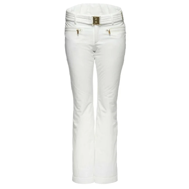 Reni-Dt Ski Pant In White