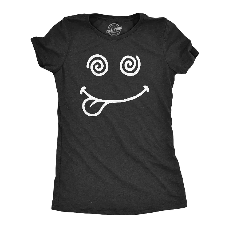 Sleeveless Women T Shirt for Summer ComfortCrazy Smile Women's T Shirt