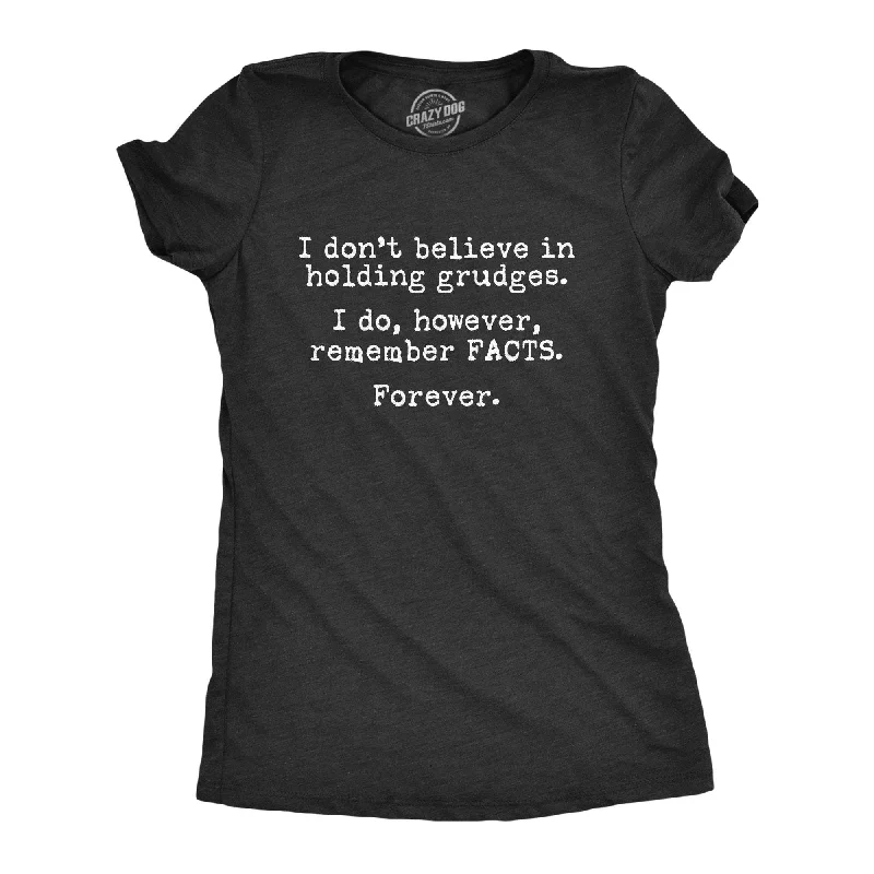 Striped Women T Shirt in a Classic PatternI Remember Facts Forever Women's T Shirt