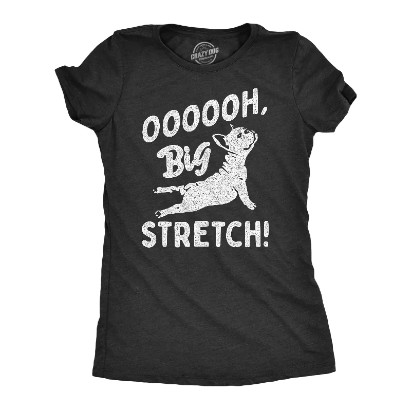 Organic Cotton Women T Shirt for Eco - Conscious WearersOOOOOH Big Stretch Dog Women's T Shirt