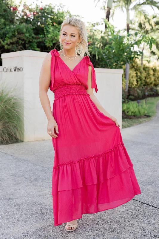 Shift Women Dress with a Simple and Classic Design for Everyday WearMake It Memorable Watermelon Maxi Dress FINAL SALE