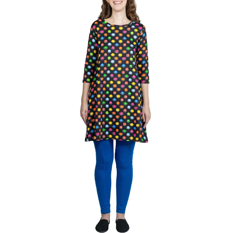 Mini Women Dress with a Short Hem for a Young and Trendy StyleSustainable Development Goals Long Tunic