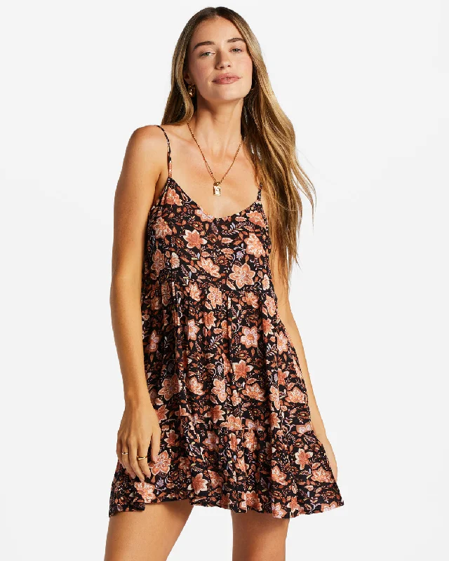 Maxi Women Dress with Floral Print for a Bohemian VibeYou Got It Mini Dress - Black Pebble