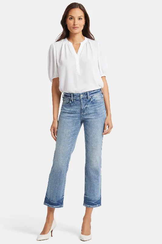 Light - wash women jeans for a fresh and summery appearanceMarilyn Straight Ankle Jeans - Torrent Peak