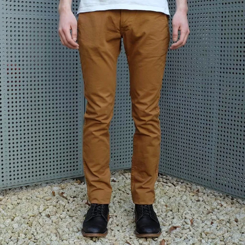 Pure Blue Japan Chino Pants (Camel)