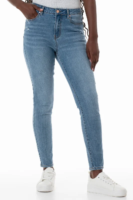 Colored women jeans in vibrant hues like red and yellowRf05 Hi-Rise Fashion Skinny Jeans _ 152751 _ Mid Wash