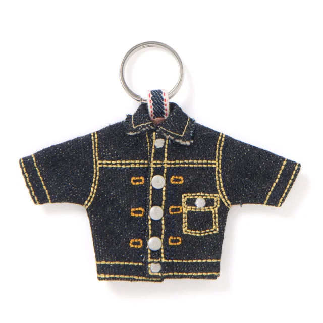 Studio D'Artisan "G3" Selvedge Denim Jacket Keyholder