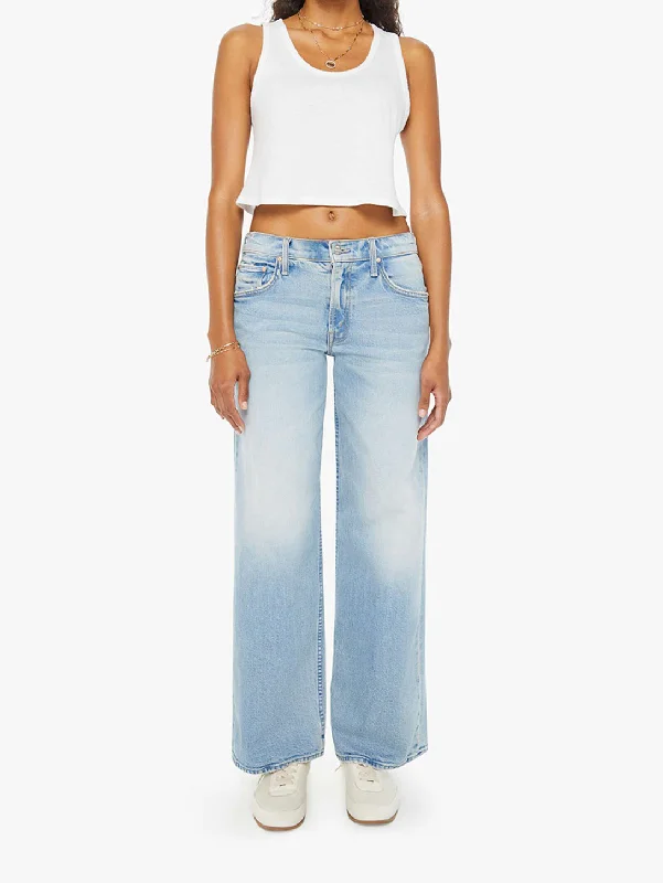 Wide - leg women jeans for a modern and relaxed vibeThe Down Low Spinner Hover Jean - I Confess