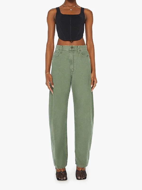 High - rise flare women jeans for a 70s - inspired lookThe Full Pipe Skimp - Roger That