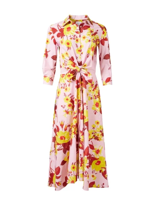 Halter Neck Women Dress to Show Off the Shoulders and NecklineDralla Pink Multi Print Dress