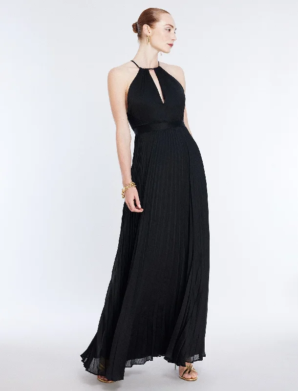 Lace - Embellished Women Dress for an Elegant and Sophisticated AppearancePrimrose Pleated Gown