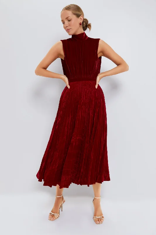 Little Black Women Dress with Sequins for a Glamorous Night OutTrue Red Fleur Velvet C Dress