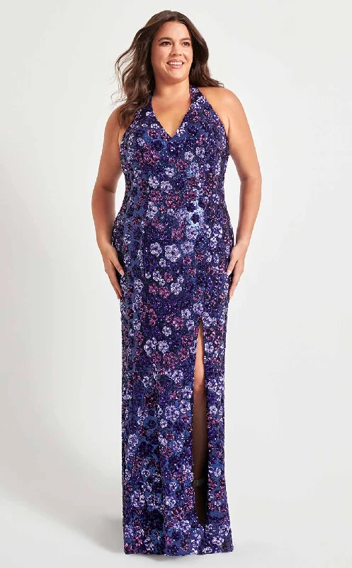 Strapless Women Dress with a Built - in Bra for Comfort and SupportFaviana 9560 Dress