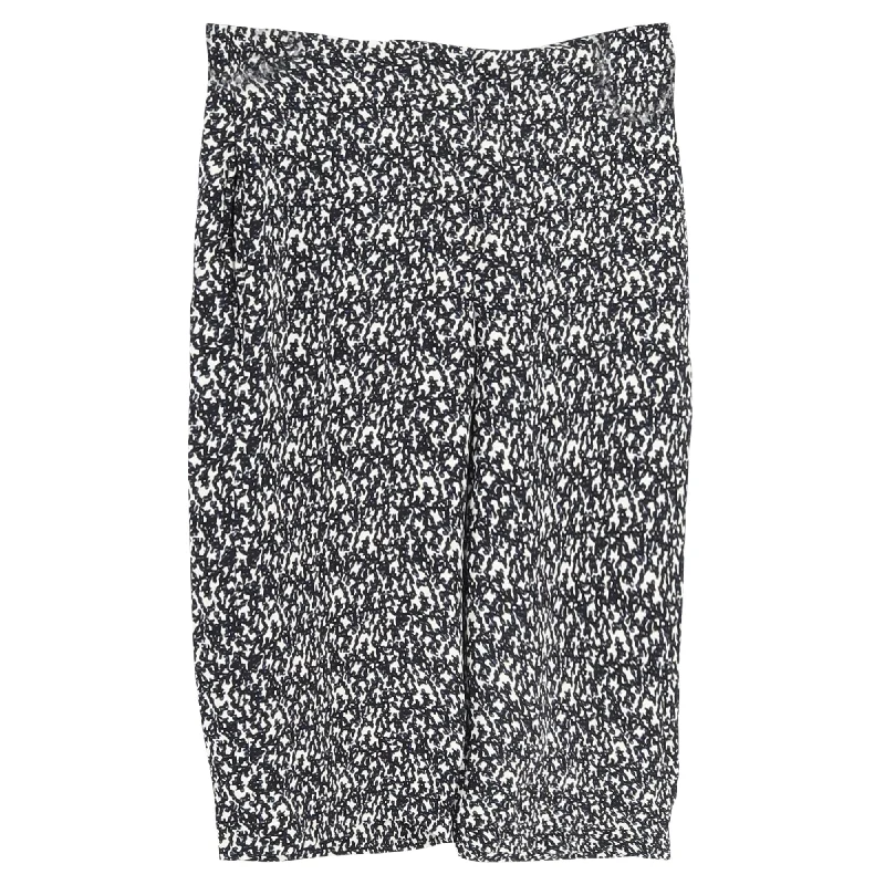 Solid Color Women Shorts in Bright Hues for a Bold StatementJoseph Printed Shorts in Black Cotton