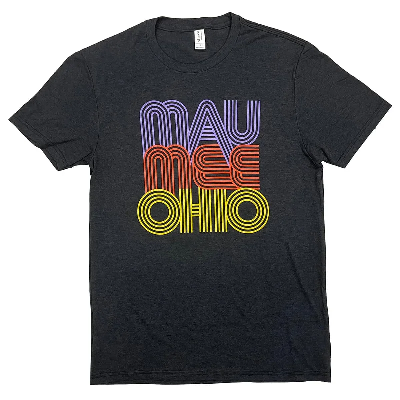 Muscle Women T Shirt for a Sporty and Casual LookRetro Maumee Ohio Shirt