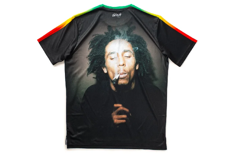 Long Sleeve Women T Shirt for Cooler WeatherState Bicycle Co. x Bob Marley - Spliff - Tech-T