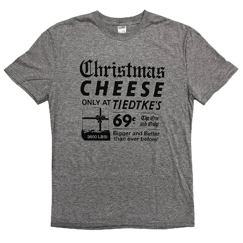 Sleeveless Women T Shirt for Summer ComfortTiedtke's Christmas Cheese Shirt