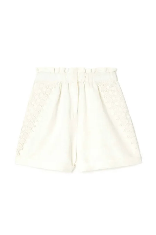 Printed Floral Women Shorts for a Summer - Ready StyleWomen's Anton Short In Off White