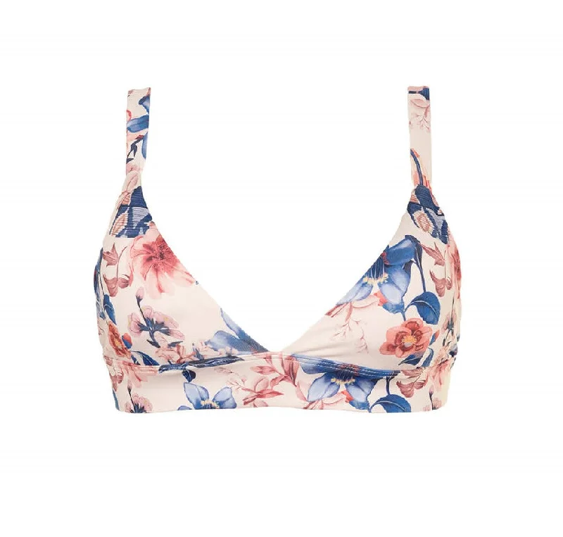 Printed floral women swimwear for a feminine and colorful beach vibeEri Mitu Top