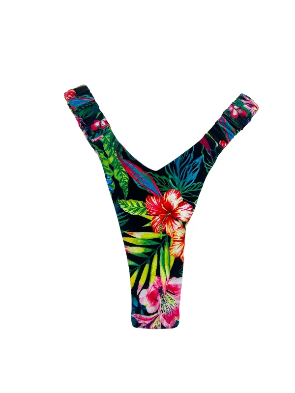 Push - up women swimwear to enhance the bust for a more confident beach lookMAUI SCRUNCHIE V BOTTOM