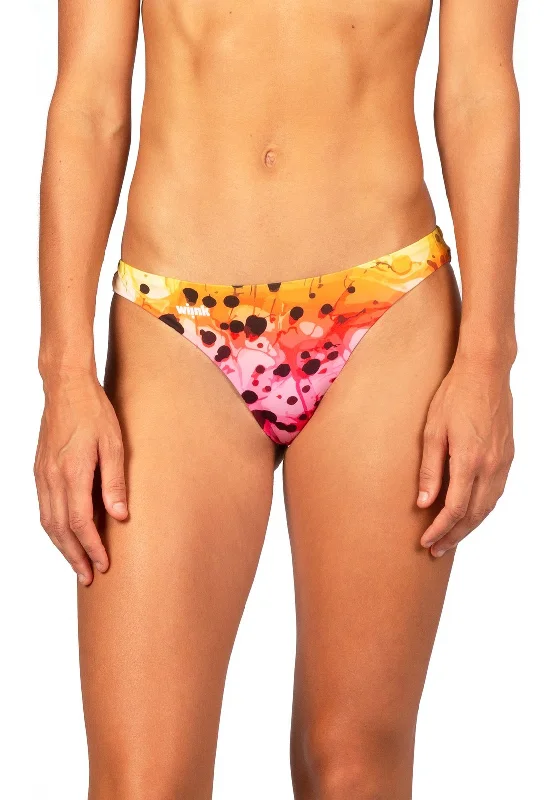 Printed floral women swimwear for a feminine and colorful beach vibeSunrise Bottom