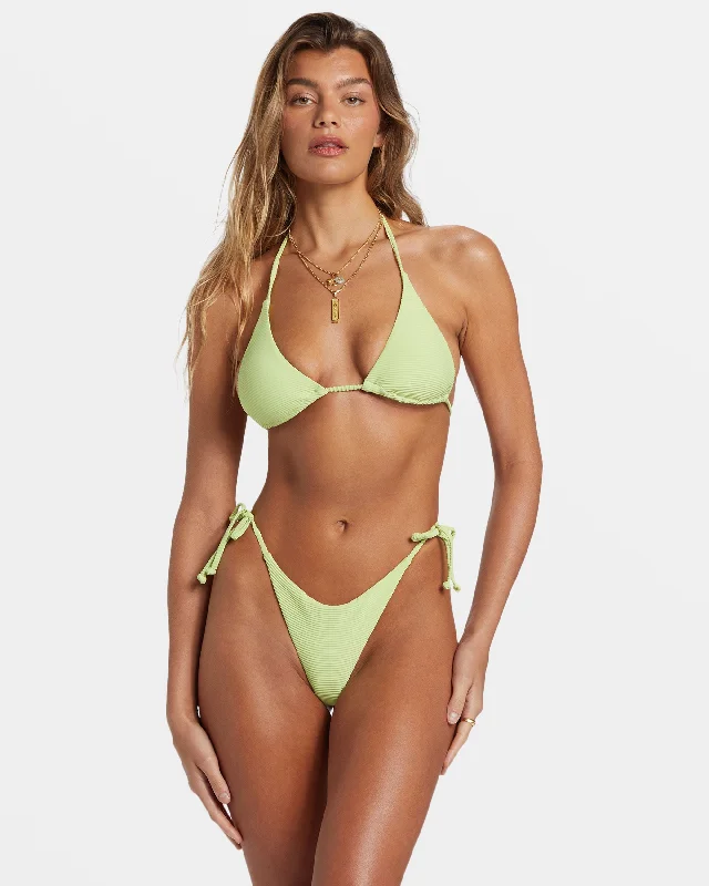 Lace - trimmed women swimwear for an elegant and romantic touchTanlines Multi-way Triangle Bikini Top - Lime Zest